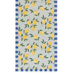 furn. Furn Lemons Indoor/outdoor Table Runner, Blue, 220 X 35Cm - thumbnail 3