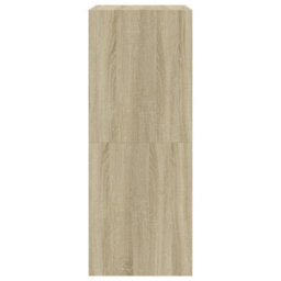 Walplus Shoe Cabinet With 2 Flip-Drawers Sonoma Oak 80X42X108 Cm - thumbnail 7