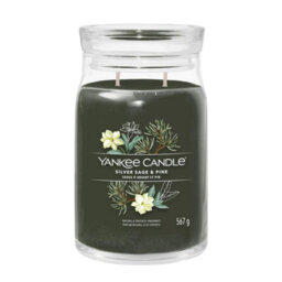 Yankee Candle Signature Large Scented Jar Candle - Silver Sage & Pine - thumbnail 1