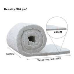 Living And Home Heat Resistant Ceramic Fibre Blanket 61 X 30Cm 96Kgm3 - thumbnail 6
