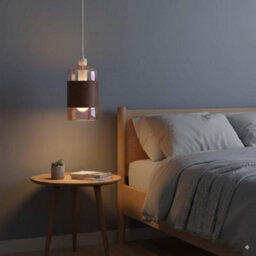 2Pcs Modern Copper Glass Pendant Light Shade 12Cm X 20Cm With Shade Reducer Plate Lampshades - thumbnail 2
