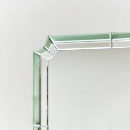 Melody Maison Rectangle Green Glass Art Deco Wall Mirror 60Cm X 100Cm - thumbnail 5