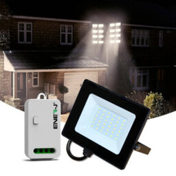 Ener-J 30W Led Flood Light Pre Wired With Eco Series 500W Non Dimmable Rf Receiver - thumbnail 4