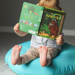 rucomfy Beanbags Rucomfy Indoor Or Outdoor Bean Bag For Kids - Turquoise Smarty Floor Cushion Seat - thumbnail 1
