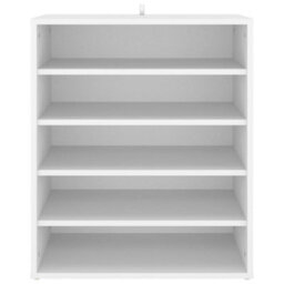 Berkfield Shoe Cabinet White 60X35X70 Cm Engineered Wood - thumbnail 3