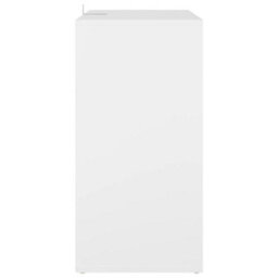Berkfield Shoe Cabinet White 60X35X70 Cm Engineered Wood - thumbnail 6