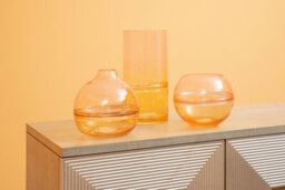 Orsina Round Vase, Easy To Assemble Flower Ceramic Vase, Compact And Lightweight Vase For Artificial Flowers - thumbnail 2