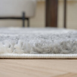 The Rugs Moodi Shaggy Grey Tarn Rug Runner Abstract Thick High Pile For Living Rooms, Bedrooms, Hallways, Kitchens - thumbnail 5