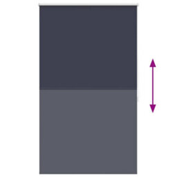 Berkfield Reflective Roller Blind Blackout 100 X 175 Cm Marine - thumbnail 9