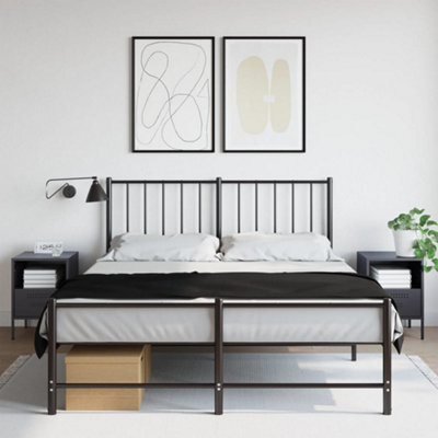 Berkfield Bedside Cabinets 2 Pcs Anthracite 36X39X50.5 Cm Steel - image 1
