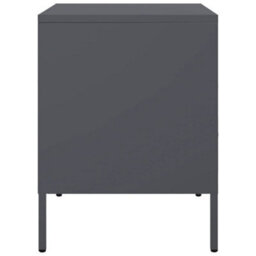Berkfield Bedside Cabinets 2 Pcs Anthracite 36X39X50.5 Cm Steel - thumbnail 7