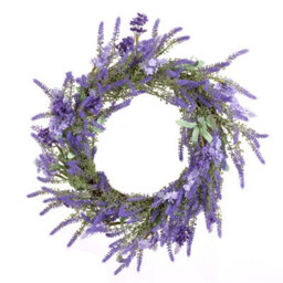 Dibor Luxury Lavender Summer Door Wreath, Spring Wreath 50Cm - thumbnail 2