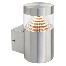 Long Life Lamps Company 3W Modern Led Outdoor Garden Wall Light Stainless Steel Ip44 Warm White Zlc044