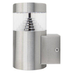 Long Life Lamps Company 3W Modern Led Outdoor Garden Wall Light Stainless Steel Ip44 Warm White Zlc044 - thumbnail 5