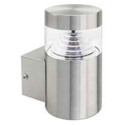 Long Life Lamps Company 3W Modern Led Outdoor Garden Wall Light Stainless Steel Ip44 Warm White Zlc044 - thumbnail 3