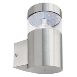 Long Life Lamps Company 3W Modern Led Outdoor Garden Wall Light Stainless Steel Ip44 Warm White Zlc044 - thumbnail 4