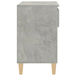 Berkfield Elegant Shoe Cabinet Concrete Grey 70X36X60 Cm Engineered Wood - thumbnail 8