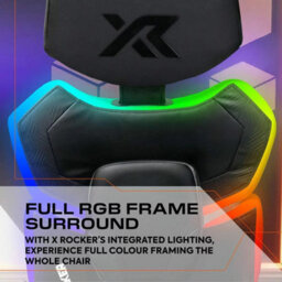 X Rocker Kunai Rgb Gaming Chair With Neo Motion Led Lights, Adjustable Armrests, 135 Degree Recline, Height Adjustable Seat - thumbnail 5
