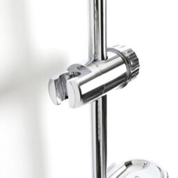 Homestylestore Chrome Riser Rail Kit With Hand Shower Holder And Soap Dish - thumbnail 3