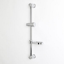 Homestylestore Chrome Riser Rail Kit With Hand Shower Holder And Soap Dish - thumbnail 1