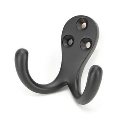 From The Anvil Aged Bronze Celtic Double Robe Hook - image 1