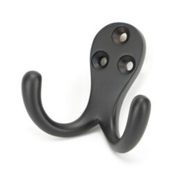 From The Anvil Aged Bronze Celtic Double Robe Hook - thumbnail 1