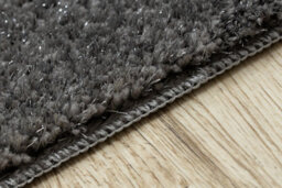 RugsX Bathroom Rug Synergy, Glamour, Non-Slip, Soft - Lurex Grey  60X100 Cm - thumbnail 5