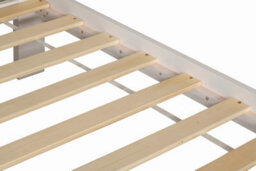 Amani Solid Pine Wood Xiamen Bed Frame (Mattress/drawers Not Included) - 4Ft6 Double White - thumbnail 4