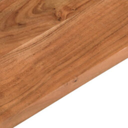 Berkfield Table Top 140X20X3.8 Cm Rectangular Solid Wood Acacia - thumbnail 7