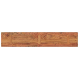 Berkfield Table Top 140X20X3.8 Cm Rectangular Solid Wood Acacia - thumbnail 5