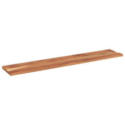 Berkfield Table Top 140X20X3.8 Cm Rectangular Solid Wood Acacia - thumbnail 2