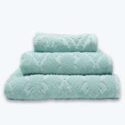 Allure Bath Fashions Country House Jacquard Hand Towel - Duckegg - thumbnail 1