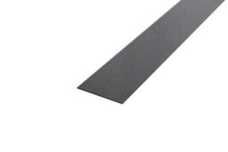 Ilcom Decorative Profile I 50mm X 2700mm X 0.65mm Black Brushed Stainless Steel