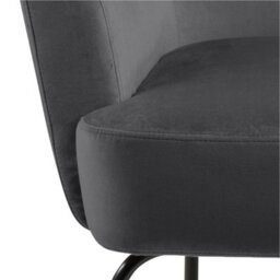 Furniture To Go Melissa Lounge Chair In Dark Grey - thumbnail 6