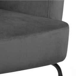 Furniture To Go Melissa Lounge Chair In Dark Grey - thumbnail 8