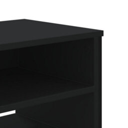 Berkfield Tv Cabinet Black 122X34X41 Cm Engineered Wood - thumbnail 7