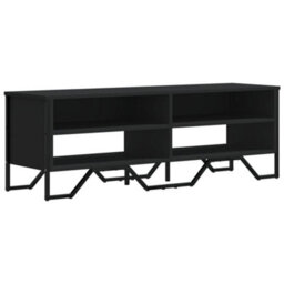 Berkfield Tv Cabinet Black 122X34X41 Cm Engineered Wood - thumbnail 2