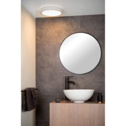 Lucide Brice-Led Modern Flush Ceiling Light Bathroom 30Cm - Led Dim. - 1X30W 3000K - Ip44 - White - thumbnail 3