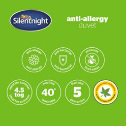 Silentnight Anti-Allergy Duvet, 13.5 Tog - King - thumbnail 9