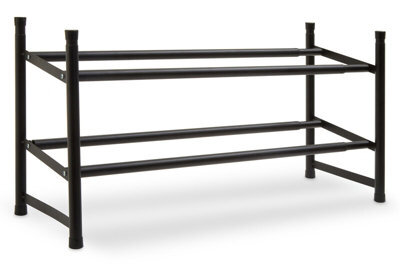 Orsina Minimal Two Tier Shoe Rack, Functional Shoe Drawer Organizer For Bedroom, Robust Shoe Rack For Livingroom - image 1