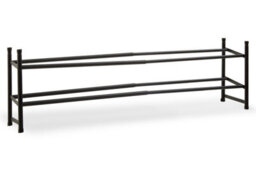 Orsina Minimal Two Tier Shoe Rack, Functional Shoe Drawer Organizer For Bedroom, Robust Shoe Rack For Livingroom - thumbnail 3