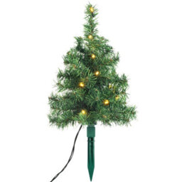 Werchristmas Set Of 6 30 Cm Christmas Tree Pathway Stake Lights, 90 Warm White Leds - thumbnail 4