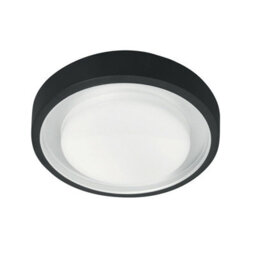 Stylish Outdoor Ip54 Wall Light In Graphite With Led T5 22W Bulb - thumbnail 1