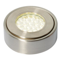 Litecraft 3 Pack Laghetto Satin Nickel Natural White Laghetto Kitchen Led Under Cabinet Light - thumbnail 2