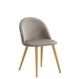 Life Interiors Lucia Dining Set With Round Table And Set Of 2 Lucia Velvet Dining Chairs - thumbnail 5