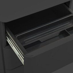 Vidaxl Mobile File Cabinet Anthracite 30X45X59 Cm Steel - thumbnail 8