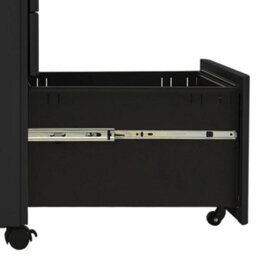 Vidaxl Mobile File Cabinet Anthracite 30X45X59 Cm Steel - thumbnail 6