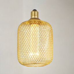 CGC Lighting Cgc Decorative Gold Mesh Dimmable Led Bulb 1800K Ultra Warm