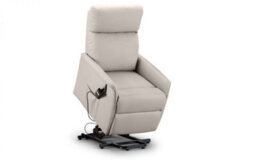 iLikeStores Rise And Recline Chair - Pebble Faux Leather - thumbnail 3