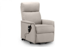 iLikeStores Rise And Recline Chair - Pebble Faux Leather - thumbnail 2